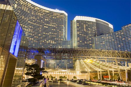 Aria Casino at CityCenter, Las Vegas, Nevada, United States of America, North America Stock Photo - Rights-Managed, Code: 841-03674897