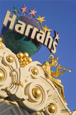 simsearch:841-03028164,k - Detail of Harrah's Casino, Las Vegas, Nevada, United States of America, North America Foto de stock - Con derechos protegidos, Código: 841-03674908