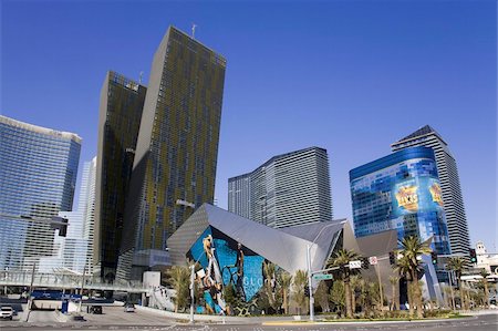 Le centre commercial de cristaux au CityCenter, Las Vegas, Nevada, États-Unis d'Amérique, l'Amérique du Nord Photographie de stock - Rights-Managed, Code: 841-03674912