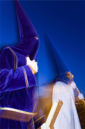 semana santa - Semana Santa (Holy Week) celebrations, Malaga, Andalucia, Spain, Europe Foto de stock - Con derechos protegidos, Código: 841-03674974
