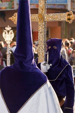 simsearch:841-03869778,k - Semana Santa (Semaine Sainte) célébrations, Malaga, Andalousie, Espagne, Europe Photographie de stock - Rights-Managed, Code: 841-03674972