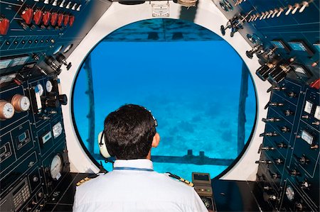 sous-marin (vaisseau) - Sous-marin Atlantis de la Isla de Cozumel (Cozumel Island), Cozumel, hors le Yucatan, Quintana Roo, Mexique Amérique du Nord Photographie de stock - Rights-Managed, Code: 841-03675063