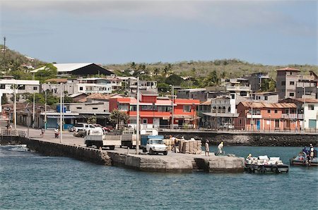 ecuador galapagos - Puerto Baquerizo Moreno, capital of the Galapagos, Isla San Cristobal (San Cristobal Island), Galapagos Islands, UNESCO World Heritage Site, Ecuador, South America Stock Photo - Rights-Managed, Code: 841-03675129