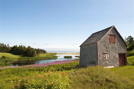 deserted country farm - Old farmhouse near Lakeville, Prince Edward Island, Canada, North America Stock Photo - Rights-Managed, Code: 841-03675167