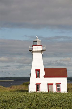 New London Lighthouse, New London, île du Prince Édouard, Canada, en Amérique du Nord Photographie de stock - Rights-Managed, Code: 841-03675168