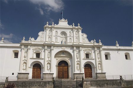 simsearch:841-03675495,k - La cathédrale de San Jose, Antigua, Site du patrimoine mondial de l'UNESCO, le Guatemala, l'Amérique centrale Photographie de stock - Rights-Managed, Code: 841-03675288