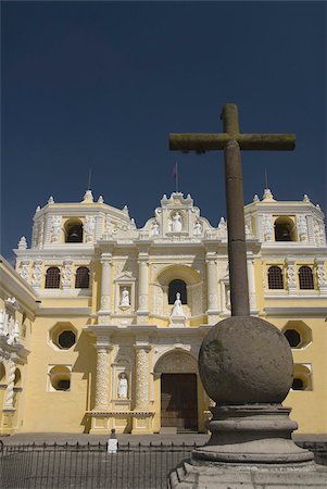 simsearch:841-03675495,k - Eglise et couvent de Nuestra Señora de la Merced, patrimoine mondial UNESCO, Antigua, Guatemala, Amérique centrale Photographie de stock - Rights-Managed, Code: 841-03675281