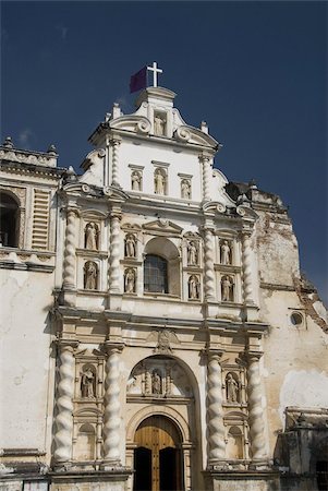 The Church of San Francisco, dating from 1579, Antigua, UNESCO World Heritage Site, Guatemala, Central America Stock Photo - Rights-Managed, Code: 841-03675291