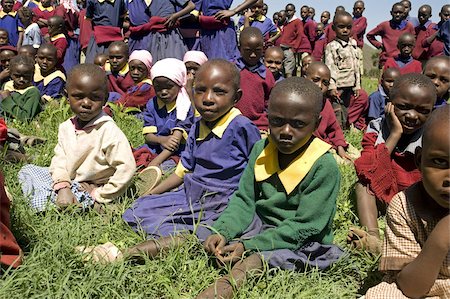 simsearch:841-02946115,k - Enfants d'âge scolaire, école primaire Ndogo, district de Gilgil, vallée du Rift, au Kenya, Afrique de l'est, Afrique Photographie de stock - Rights-Managed, Code: 841-03675409