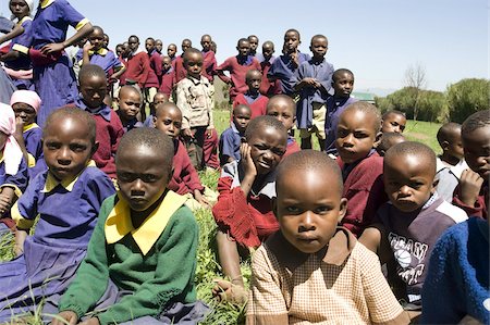 simsearch:841-02946115,k - Enfants d'âge scolaire, école primaire Ndogo, district de Gilgil, vallée du Rift, au Kenya, Afrique de l'est, Afrique Photographie de stock - Rights-Managed, Code: 841-03675410