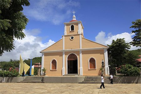 simsearch:841-03675506,k - Iglesia de San Juan Bautista, San Juan del Sur, Nicaragua, l'Amérique centrale Photographie de stock - Rights-Managed, Code: 841-03675497