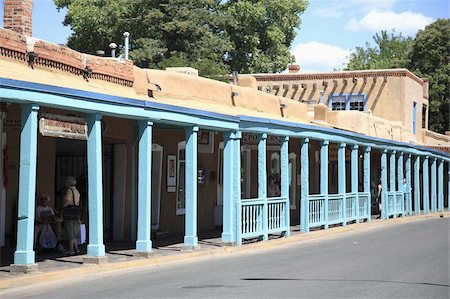 santa fe new mexico tourism - Santa Fe, New Mexico, United States of America, North America Stock Photo - Rights-Managed, Code: 841-03675534