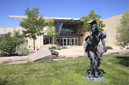 Albuquerque Museum d'Art et d'histoire, Albuquerque, Nouveau-Mexique, États-Unis d'Amérique, l'Amérique du Nord Photographie de stock - Rights-Managed, Code: 841-03675568