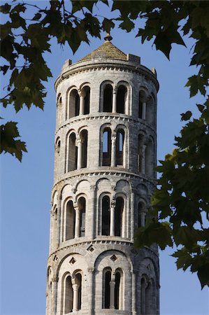Fenestrelle tower, Saint-Theodorit cathedral, Uzes, Gard, France, Europe Foto de stock - Con derechos protegidos, Código: 841-03675747