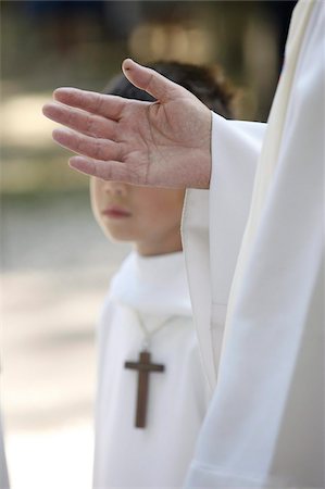 simsearch:841-05785800,k - Priest and altar boy, La Roche-sur-Foron, Haute Savoie, France, Europe Foto de stock - Con derechos protegidos, Código: 841-03675756