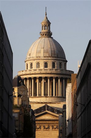 paris building columns - Pantheon dome, Paris, France, Europe Stock Photo - Rights-Managed, Code: 841-03675886