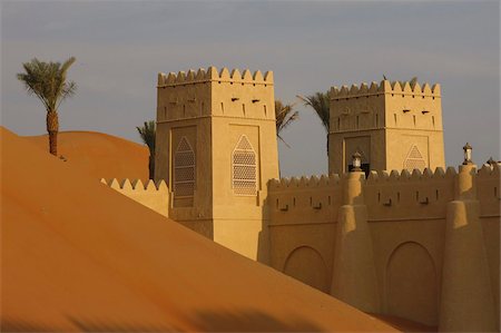 Qasr Al Sarab Desert Resort by Anantara, Abu Dhabi, United Arab Emirates, Middle East Stock Photo - Rights-Managed, Code: 841-03675928