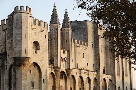 Palais des Papes, Avignon, UNESCO World Heritage Site, Vaucluse, France, Europe Fotografie stock - Rights-Managed, Codice: 841-03675932