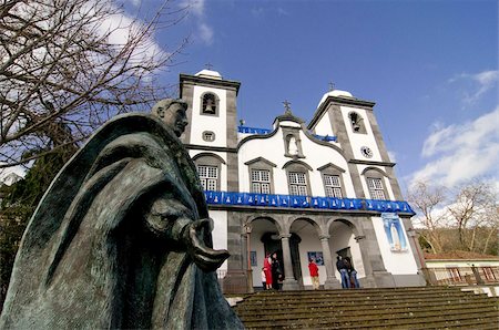 funchal - Nossa Senhora do Monte church, Monte, above Funchal, Madeira, Portugal, Europe Stock Photo - Rights-Managed, Code: 841-03676143