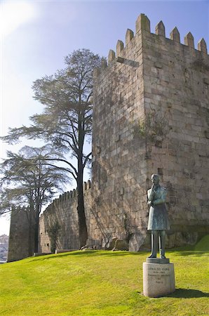 simsearch:841-03676158,k - The castle of Guimaraes, UNESCO World Heritage Site, Guimaraes, Portugal, Europe Fotografie stock - Rights-Managed, Codice: 841-03676156