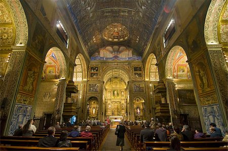 Inside the Igreja do Colegio, Funchal, Madeira, Portugal, Europe Stock Photo - Rights-Managed, Code: 841-03676161