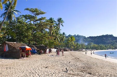 The beautiful beach of Andilana, Nosy Be, Madagascar, Indian Ocean, Africa Stock Photo - Rights-Managed, Code: 841-03676386