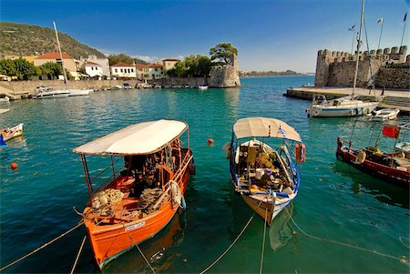 simsearch:841-02831207,k - The harbour of Nafpaktos, central Greece, Greece, Europe Foto de stock - Con derechos protegidos, Código: 841-03676496