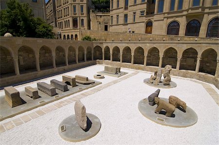 simsearch:841-02916885,k - Excavations near the Maiden Tower, Baku, Azerbaijan, Central Asia, Asia Stock Photo - Rights-Managed, Code: 841-03676638