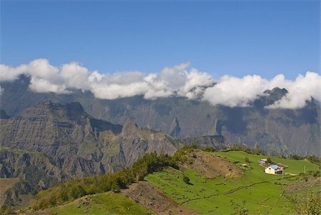 simsearch:841-03676728,k - The crater of Cilaos, La Reunion, Indian Ocean, Africa Foto de stock - Direito Controlado, Número: 841-03676712