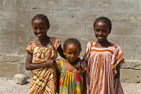 djibouti africa - Happy young girls, Tadjoura, Republic of Djibouti, Africa Stock Photo - Rights-Managed, Code: 841-03676805