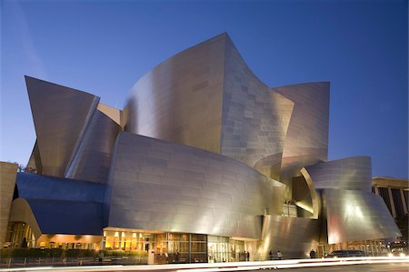 Disney Concert Hall, designed by Frank Gehry, Los Angeles, California, United States of America, North America Foto de stock - Con derechos protegidos, Código: 841-03677025