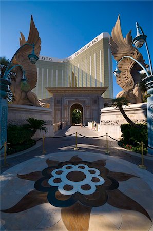 Mandalay Bay Hotel and Casino, Las Vegas, Nevada, États-Unis d'Amérique, l'Amérique du Nord Photographie de stock - Rights-Managed, Code: 841-03677313