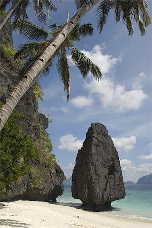 places in the philippines - Entalula Island, Bacuit Bay, Palawan, Philippines, Southeast Asia, Asia Foto de stock - Con derechos protegidos, Código: 841-03672323