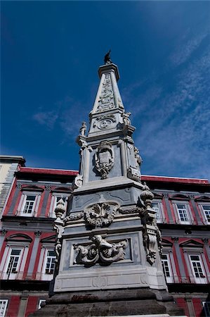 Piazza del Gesu Nuovo, Naples, Campania, Italy, Europe Stock Photo - Rights-Managed, Code: 841-03672512