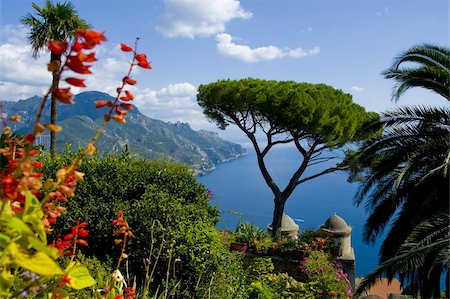 Rufolo view, Ravello, Amalfi Coast, UNESCO World Heritage Site, Campania, Italy, Europe Stock Photo - Rights-Managed, Code: 841-03672538