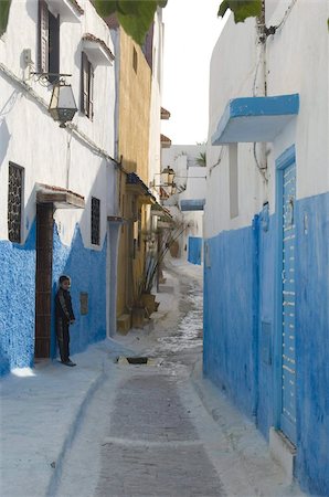 rabat - Kasbah des Oudaïas, Rabat, Maroc, l'Afrique du Nord, Afrique Photographie de stock - Rights-Managed, Code: 841-03672600