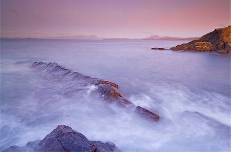 simsearch:841-03870034,k - Sunset at Mellon Udrigle, waves and rocks, Wester Ross, North west Scotland, United Kingdom, Europe Stock Photo - Rights-Managed, Code: 841-03672712