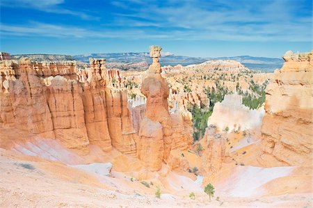 parc national de bryce canyon - Marteau de Thor près de Sunset Point, Parc National de Bryce Canyon, Utah, États-Unis d'Amérique, Amérique du Nord Photographie de stock - Rights-Managed, Code: 841-03672735