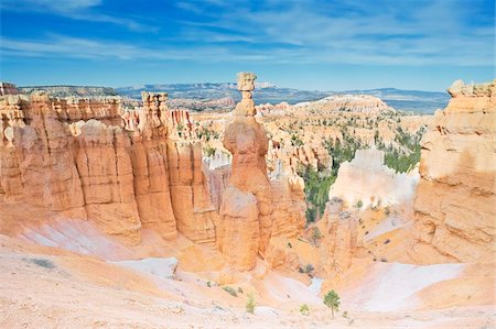 parque nacional bryce canyon - Thor's Hammer near Sunset Point, Bryce Canyon National Park, Utah, United States of America, North America Foto de stock - Con derechos protegidos, Código: 841-03672735