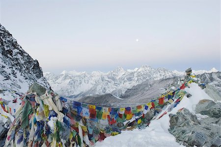 Cho La Pass, Solu Khumbu Everest Region, Sagarmatha National Park, Himalayas, Nepal, Asia Foto de stock - Direito Controlado, Número: 841-03672804