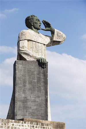 Monument of Fray Anton de Montesinos, Santo Domingo, Dominican Republic, West Indies, Caribbean, Central America Stock Photo - Rights-Managed, Code: 841-03672900