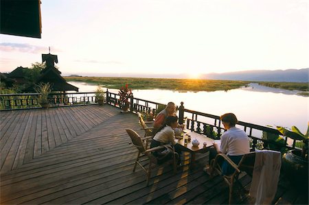 L'hôtel Inle Princess, lac Inle, État Shan, au Myanmar (Birmanie), Asie Photographie de stock - Rights-Managed, Code: 841-03673163