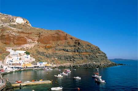 Oia (Ia), island of Santorini (Thira), Cyclades Islands, Aegean, Greek Islands, Greece, Europe Stock Photo - Rights-Managed, Code: 841-03673276