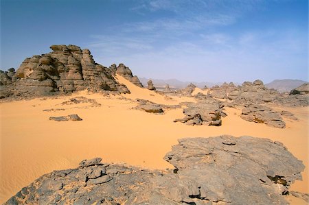 fezzan - Akakus, Sahara desert, Fezzan (Libye), l'Afrique du Nord, Afrique Photographie de stock - Rights-Managed, Code: 841-03673405