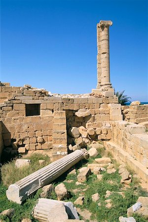 simsearch:841-03063508,k - Leptis Magna, patrimoine mondial UNESCO, Tripolitaine, Libye, Afrique du Nord, Afrique Photographie de stock - Rights-Managed, Code: 841-03673451