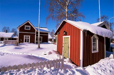 Gammelstad (Lulea old city) UNESCO World Heritage Site, Lapland, Sweden, Scandinavia, Europe Stock Photo - Rights-Managed, Code: 841-03673708