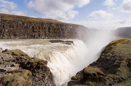 simsearch:841-03674773,k - Gullfoss cascades, l'Islande, les régions polaires Photographie de stock - Rights-Managed, Code: 841-03673700