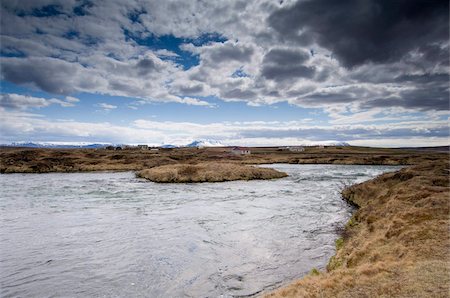 simsearch:841-03673655,k - River Laxa flowing out of Lake Myvatn, Skutustaoir near Reykjahlid, Iceland, Polar Regions Stock Photo - Rights-Managed, Code: 841-03673749