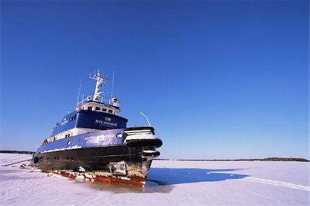 Icebreaker Arctic Explorer, Gulf of Bothnia, Lapland, Sweden, Scandinavia, Europe Stock Photo - Rights-Managed, Code: 841-03673765