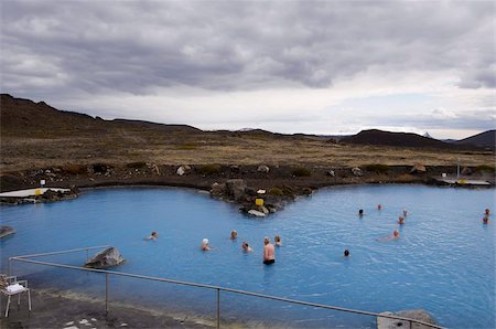 Geothermal hot spring, Reykjahlid, Iceland, Polar Regions Stock Photo - Rights-Managed, Code: 841-03673773